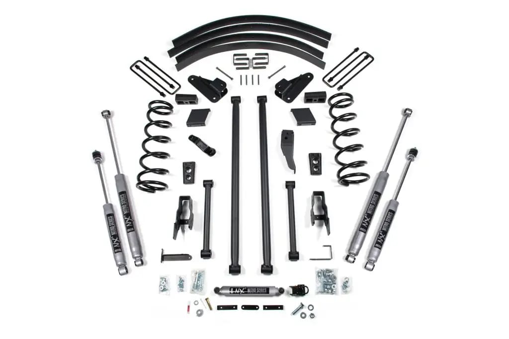 5 Inch Long Arm Lift Kit | Dodge Ram 2500/3500 (2000-2002) 4WD | Block Kit Without Factory Overload | NX2 Nitro Series | BDS Suspension