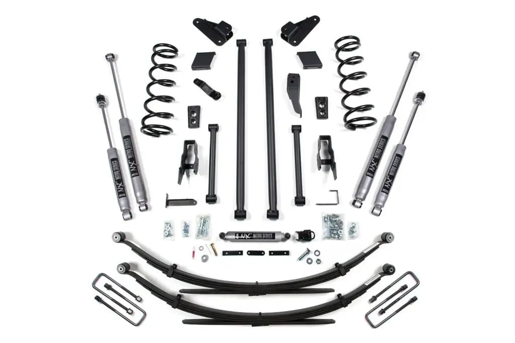 5 Inch Long Arm Lift Kit | Dodge Ram 2500/3500 (2000-2002) 4WD | Rear Leaf Springs | NX2 Nitro Series | BDS Suspension thumbnail 2