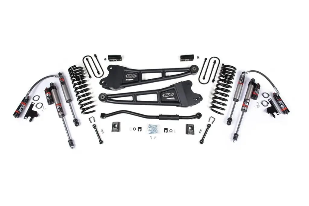 3 Inch Lift Kit w/ Radius Arms | Ram 3500 (2019-2024) 4WD Diesel | w/ Factory Rear Overload Leaf | FOX 2.5 Performance Elite | BDS Suspension thumbnail 2