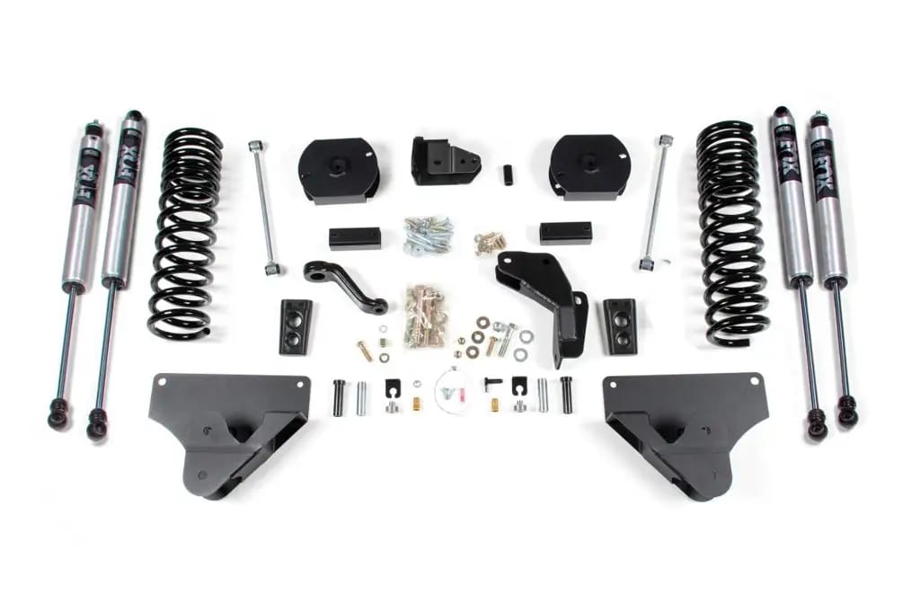 4 Inch Lift Kit | Ram 2500 (2014-2018) 4WD Gas | Rear Coil Spacers | FOX 2.0 Performance Series Shocks | BDS Suspension thumbnail 2