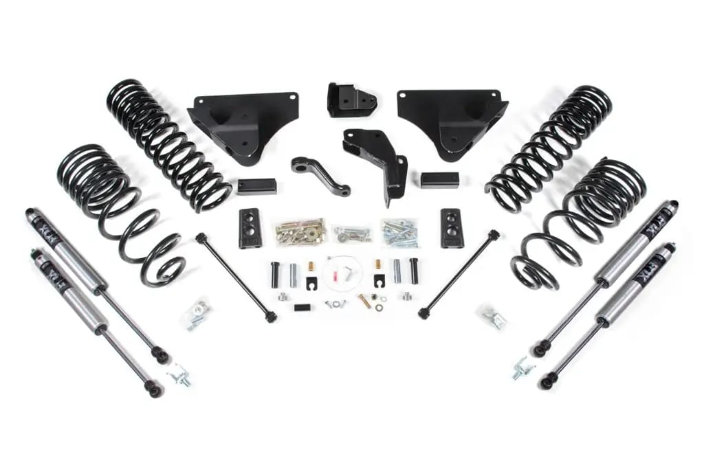 4 Inch Lift Kit | Ram 2500 (2014-2018) 4WD Gas | Rear Coil Springs | FOX 2.0 Performance Series Shocks | BDS Suspension thumbnail 2