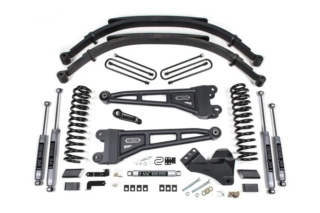 5 Inch Radius Arm Lift Kit | Ford F250/F350 Super Duty (2023-2026) 4WD Diesel | Rear Leaf Springs | NX2 Nitro Series | BDS Suspension thumbnail 2