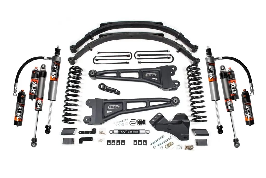 5 Inch Radius Arm Lift Kit | Ford F250/F350 Super Duty (2023-2026) 4WD Diesel | Rear Leaf Springs | FOX 2.5 Performance Elite | BDS Suspension thumbnail 2