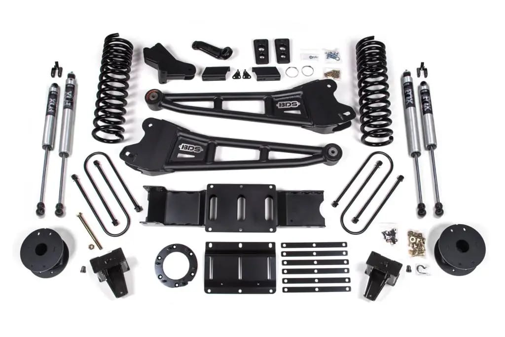 6 Inch Lift Kit w/ Radius Arm | Ram 3500 Rear Air Ride (2019-2024) 4WD Diesel | 6-Bolt | FOX 2.0 Performance Series | BDS Suspension thumbnail 2