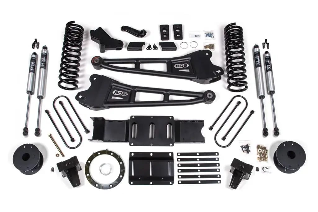 6 Inch Lift Kit w/ Radius Arm | Ram 3500 Rear Air Ride (2019-2024) 4WD Diesel | 8-Bolt | FOX 2.0 Performance Series | BDS Suspension thumbnail 2