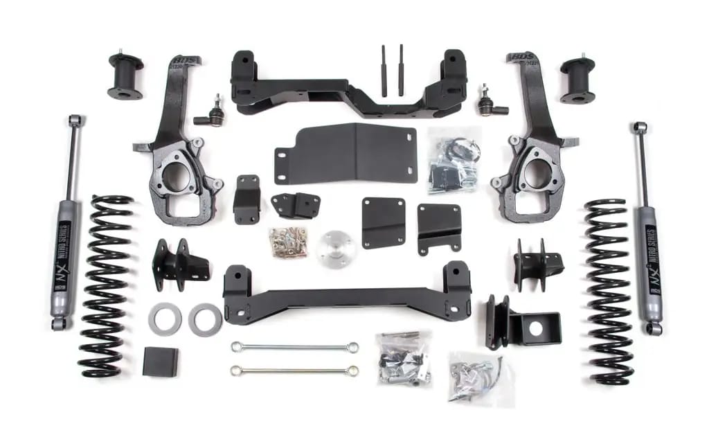 4 Inch Lift Kit | 2012 Dodge Ram 1500 4WD | 3 Inch Rear Coil Springs w/ FOX 2.0 Performance Series Shocks | BDS Suspension