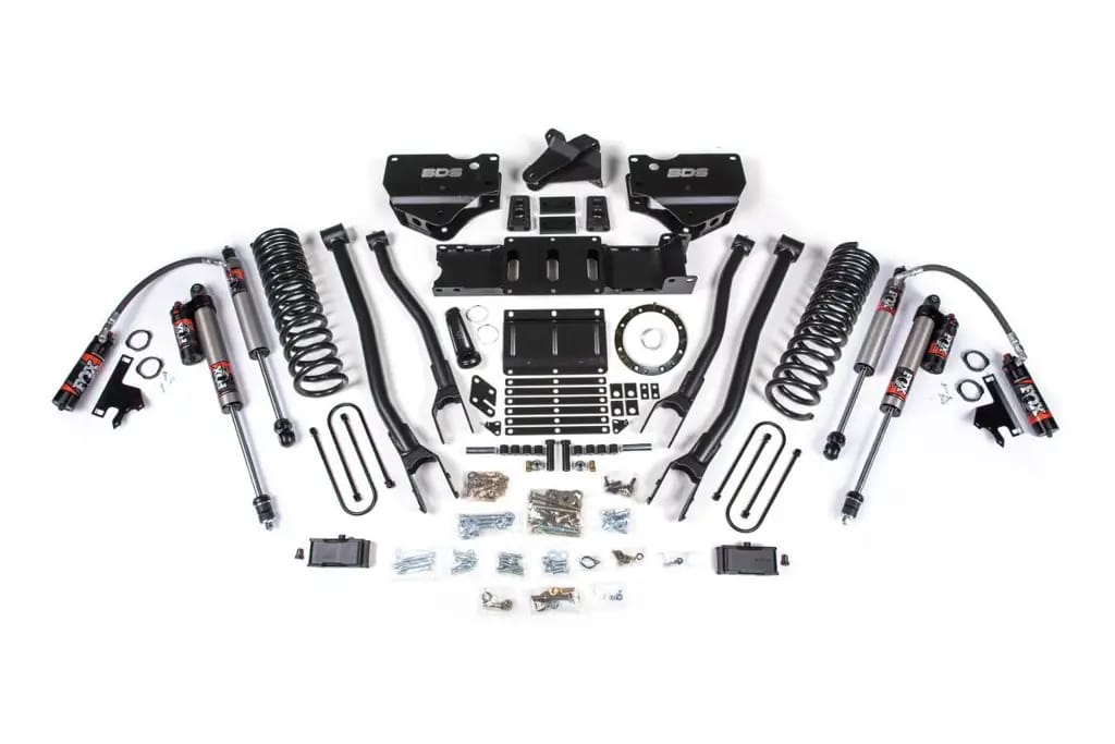 4 Inch Lift Kit w/ 4-Link | Ram 3500 (2019-2024) 4WD Diesel | w/o Rear Overload Leaf | 8-Bolt | FOX 2.5 Performance Elite | BDS Suspension thumbnail 2