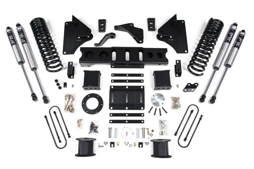 6 Inch Lift Kit | Ram 3500 w/ Rear Air Ride (2013-2018) 4WD Diesel | 6-Bolt Indexing Ring | FOX 2.0 Performance Series | BDS Suspension thumbnail 2