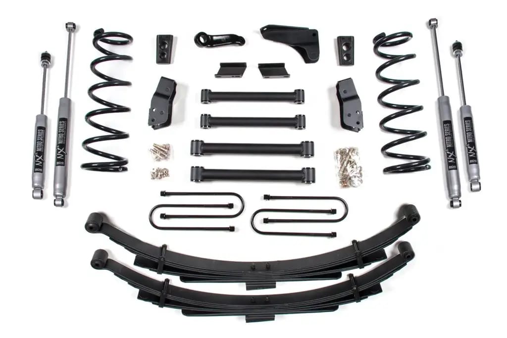 6 Inch Lift Kit | 2003-2007 Dodge Ram 2500/3500 4WD Diesel | Leaf Springs | 3-1/2" Axle | NX2 Nitro Series | BDS Suspension thumbnail 2