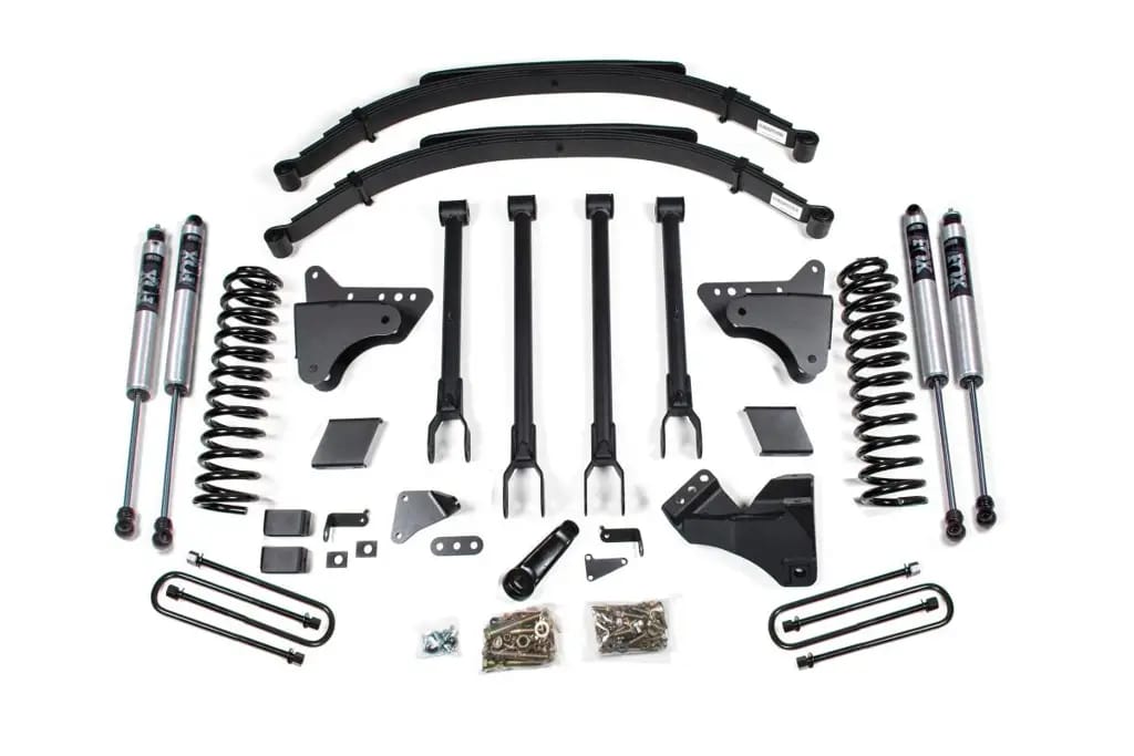 6 Inch Lift Kit w/ 4-Link | Ford F250/F350 Super Duty (2005-2007) 4WD Diesel | Rear Leaf Springs | FOX 2.0 Performance Series | BDS Suspension thumbnail 2