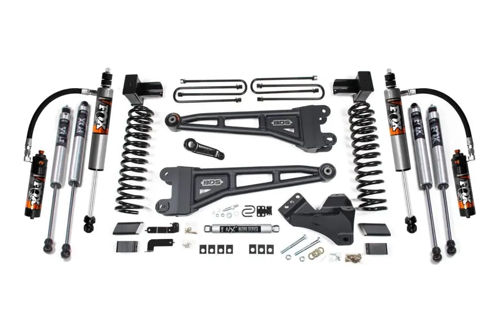 5 Inch Radius Arm Lift Kit | Ford F250/F350 Super Duty 4WD Gas (2023-2026) | 5" Block Without Overload | FOX 2.5 Performance Elite | BDS Suspension thumbnail 2