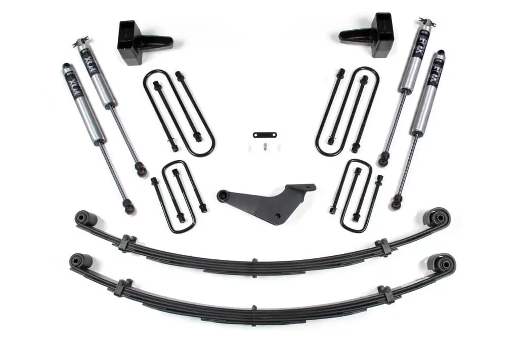 4 Inch Lift Kit | 1999-2004 Ford F250/F350 Super Duty 4WD | Radius U-Bolt | w/ Factory Overload | FOX 2.0 Performance Series | BDS Suspension thumbnail 2