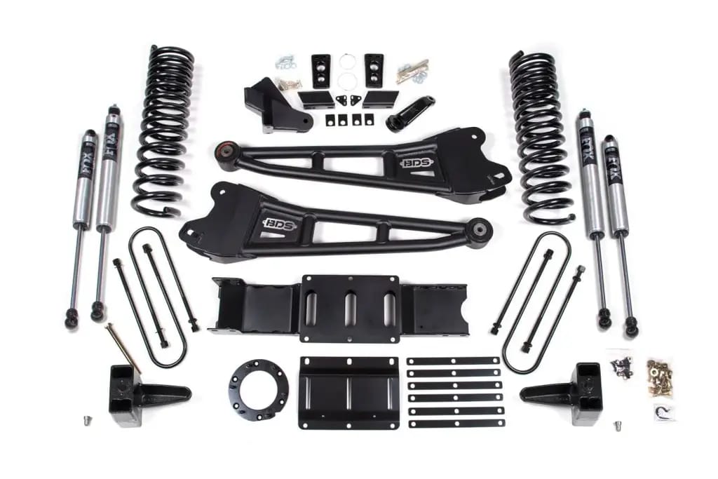 6 Inch Lift Kit w/ Radius Arm | Ram 3500 Diesel (2019-2024) 4WD | w/ Rear Overload | 6-Bolt | FOX 2.0 Performance Series | BDS Suspension thumbnail 2