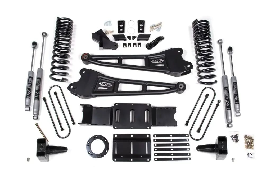 6 Inch Lift Kit w/ Radius Arm | Ram 3500 Diesel (2019-2024) 4WD | w/ Rear Overload | 6-Bolt | NX2 Nitro Series | BDS Suspension thumbnail 2