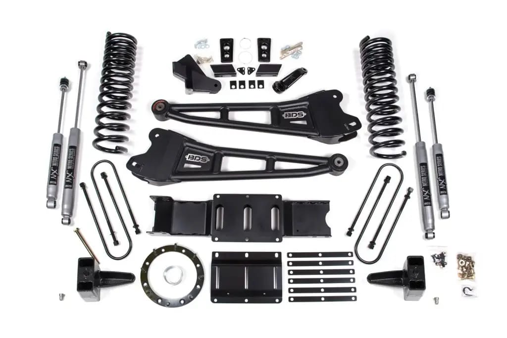 6 Inch Lift Kit w/ Radius Arm | Ram 3500 Diesel (2019-2024) 4WD | No Rear Overload | 8-Bolt (Aisin) | NX2 Nitro Series | BDS Suspension thumbnail 2