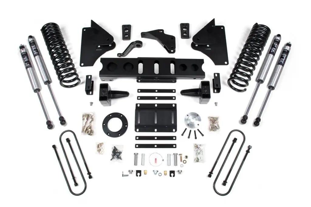 6 Inch Lift Kit | Ram 3500 Diesel (2013-2018) 4WD | 4 Inch Block Kit | 6-Bolt | FOX 2.0 Performance Series | BDS Suspension thumbnail 2