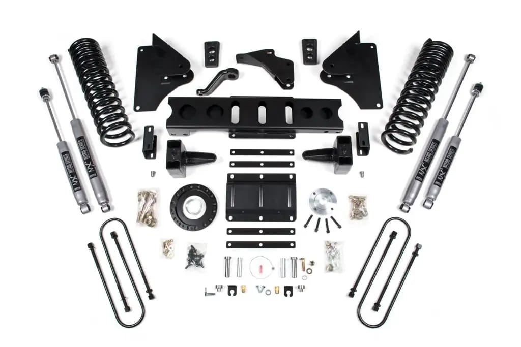 6 Inch Lift Kit | Ram 3500 Diesel (2013-2018) 4WD | 5 Inch Block Kit | 8-Bolt | NX2 Nitro Series | BDS Suspension thumbnail 2