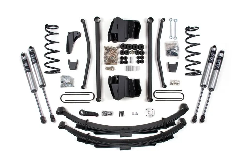 8 Inch Long Arm Lift Kit | Dodge Ram 2500/3500 Diesel (2003-2007) 4WD | Leaf Springs 3-1/2" Axle | FOX 2.0 Performance Series | Manual | BDS Suspension thumbnail 2