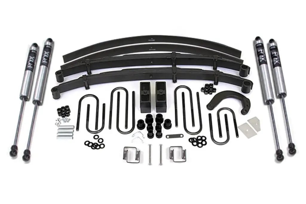 4 Inch Lift Kit | Chevy/GMC 1/2 Ton Truck & SUV (1973-1976) 4WD | 4 Inch Block Kit w/ Add-A-Leaf | FOX 2.0 Performance Series | BDS Suspension thumbnail 2