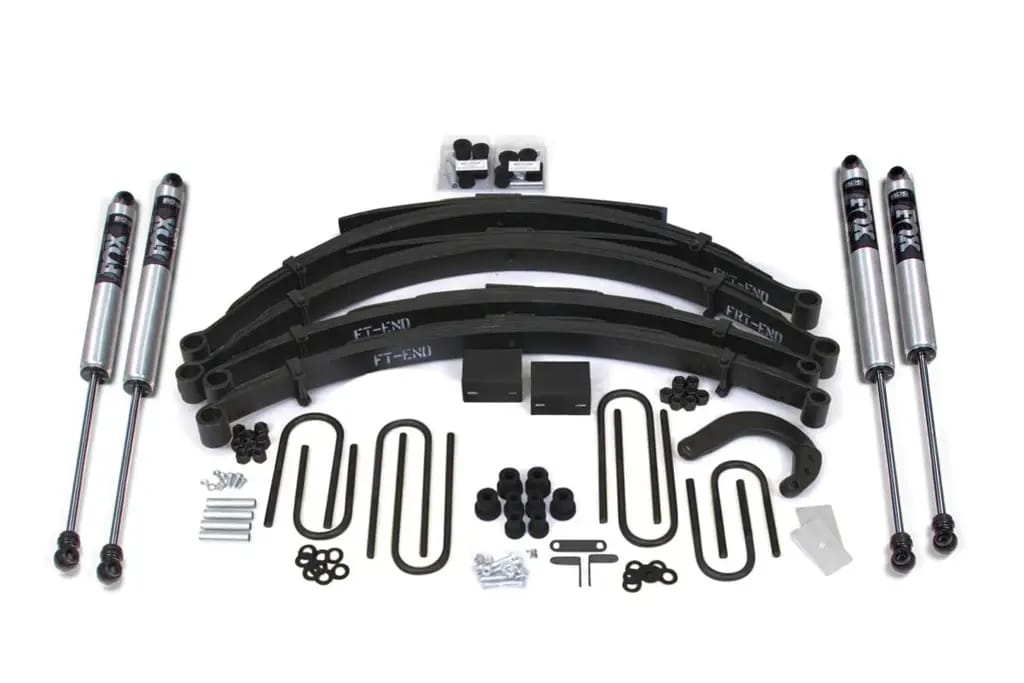 4 Inch Lift Kit | Chevy/GMC 1/2 Ton Truck & SUV (1973-1976) 4WD | Rear Leaf Springs | FOX 2.0 Performance Series | BDS Suspension thumbnail 2