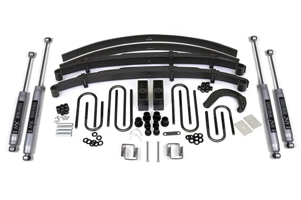 6 Inch Lift Kit | Chevy/GMC K5 Blazer & Suburban (1988-1991) 4WD | Rear Leaf Springs | NX2 Nitro Series | BDS Suspension