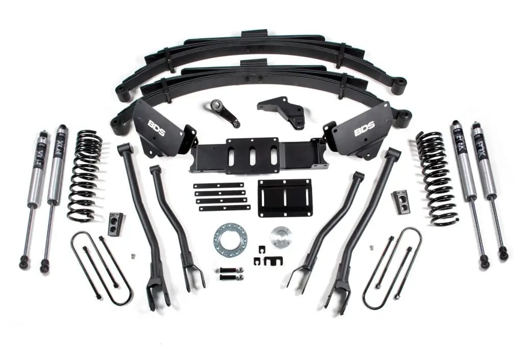 6 Inch Lift Kit w/ 4-Link | Ram 3500 Diesel (2013-2018) 4WD | Leaf Springs | 6-Bolt | FOX 2.0 Performance Series | BDS Suspension thumbnail 2