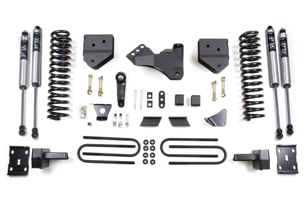 4 Inch Lift Kit | Ford F250/F350 Super Duty (2011-2016) 4WD Gas | Block Kit w/ FOX 2.0 Performance Series Shocks | BDS Suspension thumbnail 2