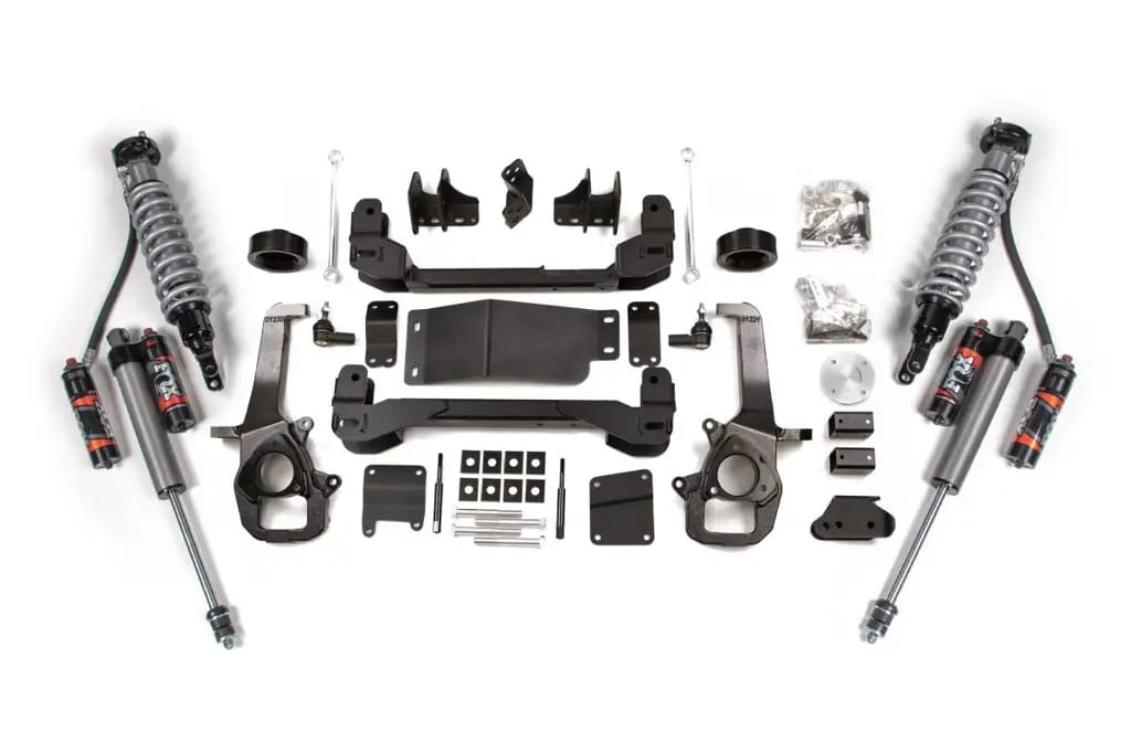 4 Inch Lift Kit | Ram 1500 2009-2011 4WD | 2" Coil Spacer | FOX 2.5 Performance Elite Rear Shocks | BDS Suspension thumbnail 2