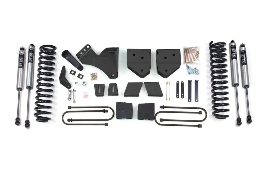 6 Inch Lift Kit | Ford F250/F350 Super Duty (2005-2007) 4WD Diesel | 5 Inch Block Kit Without Overload | FOX 2.0 Performance Series | BDS Suspension thumbnail 2