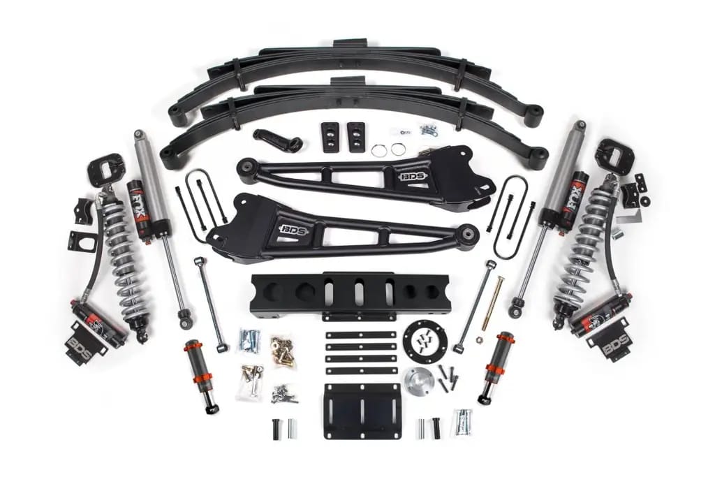 6 Inch Lift Kit w/ Radius Arm | FOX 2.5 Coil-Over Conversion Performance Elite | Ram 3500 (2013-2018) 4WD Diesel | Leaf Springs | FOX 2.0 Hydro Bump Stop | 6-Bolt | BDS Suspension thumbnail 2