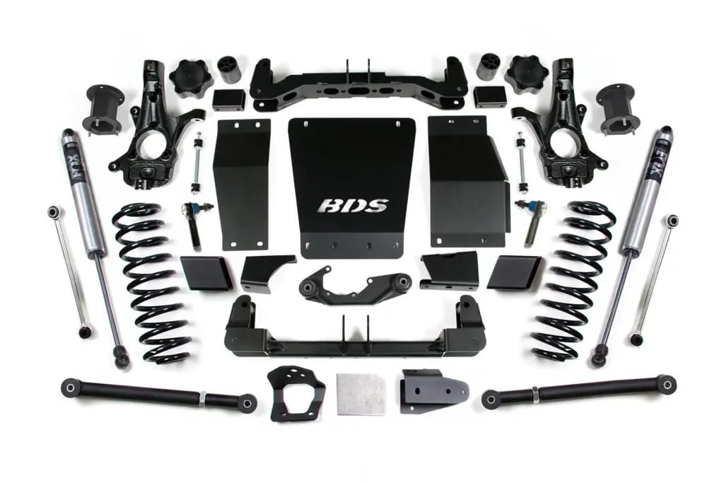 6.5 Inch Lift Kit | 2015-2020 Chevy/GMC Suburban, Tahoe, Yukon 1500 4WD | Cast Steel Control Arms | NX2 Nitro Series | BDS Suspension