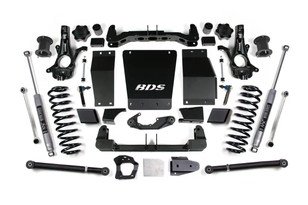 6.5 Inch Lift Kit | 2015-2020 Chevy/GMC Suburban, Tahoe, Yukon 1500 4WD | Cast Steel Control Arms | NX2 Nitro Series | BDS Suspension thumbnail 2