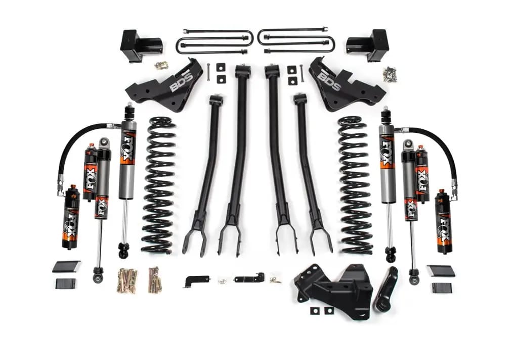 4 Inch 4-Link Lift Kit | Ford F-450 Super Duty (2023-2026) 4WD | FOX 2.5 Performance Elite Shocks | BDS Suspension thumbnail 2