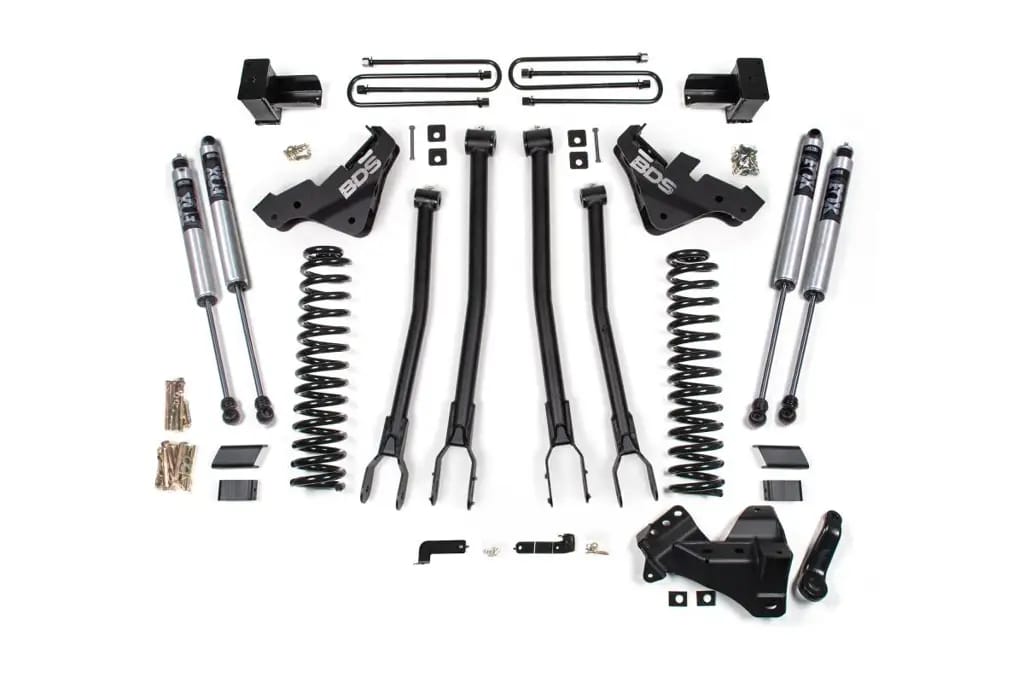 4 Inch 4-Link Lift Kit | Ford F-450 Super Duty (2023-2026) 4WD | FOX 2.0 Performance Series Shocks | BDS Suspension thumbnail 2
