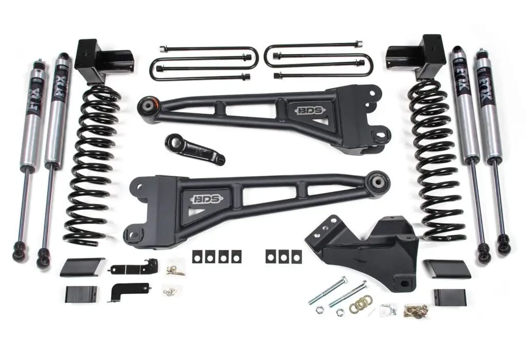 4 Inch Lift Kit w/ Radius Arms | Ford F-450 Super Duty (2023-2026) 4WD | FOX 2.0 Performance Series Shocks | BDS Suspension thumbnail 2