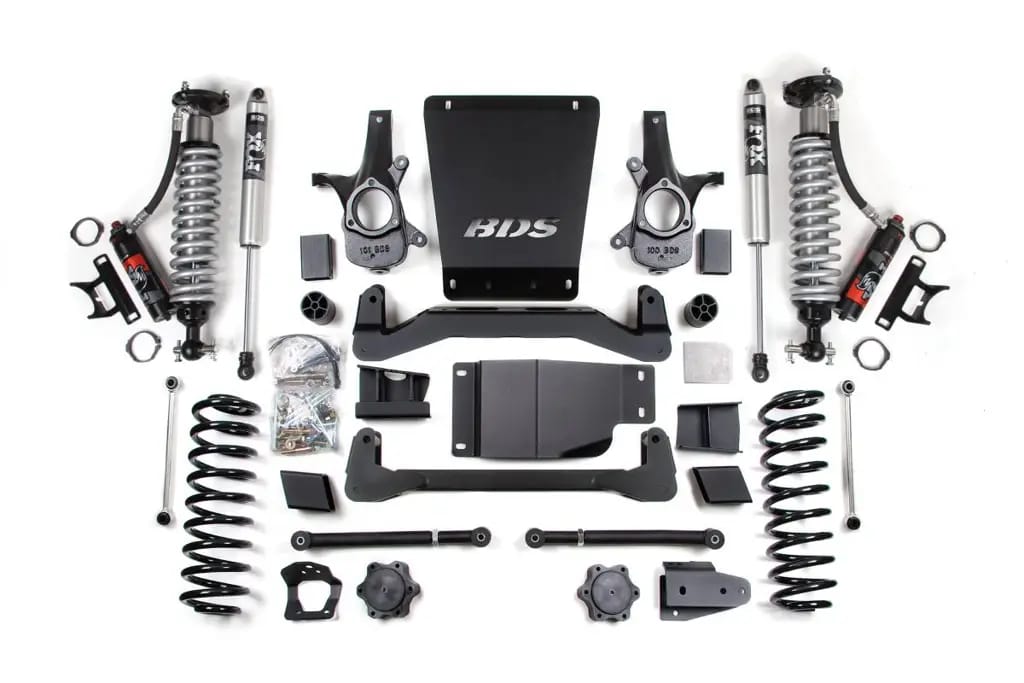 6 Inch Lift Kit | FOX 2.5 Performance Elite Coil-Over | 2007-2014 Chevy Avalanche/Suburban/Tahoe & GMC Yukon 1500 4WD | BDS Suspension