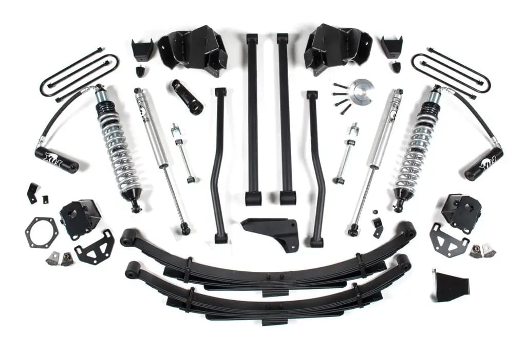 8 Inch Lift Kit | Long Arm & FOX 2.5 Coil-Over Conversion | 2008 Dodge Ram 2500/3500 4WD Diesel | Leaf Springs Rear | BDS Suspension thumbnail 2