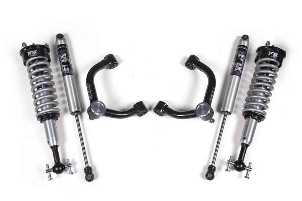 2 Inch Leveling Kit | FOX 2.0 Coilover | Ford F150 (2021-2026) 4WD | With UCA Headlight Sensor | BDS Suspension