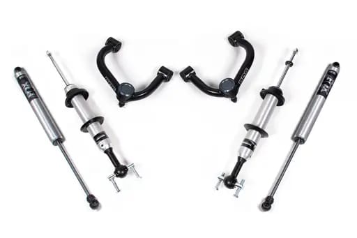 2 Inch Leveling Kit | FOX 2.0 Snap Ring Strut & HD UCAs | 2021-2026 Ford F150 4WD | Without UCA Headlight Sensor | BDS Suspension