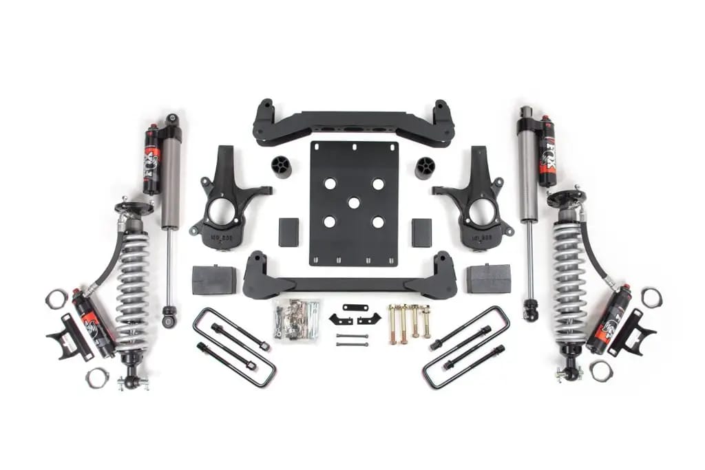 4 Inch Lift Kit | Block Kit & FOX 2.5 Performance Elite Shocks | 2007-2013 Chevy Silverado/GMC Sierra 1500 2WD | BDS Suspension thumbnail 2