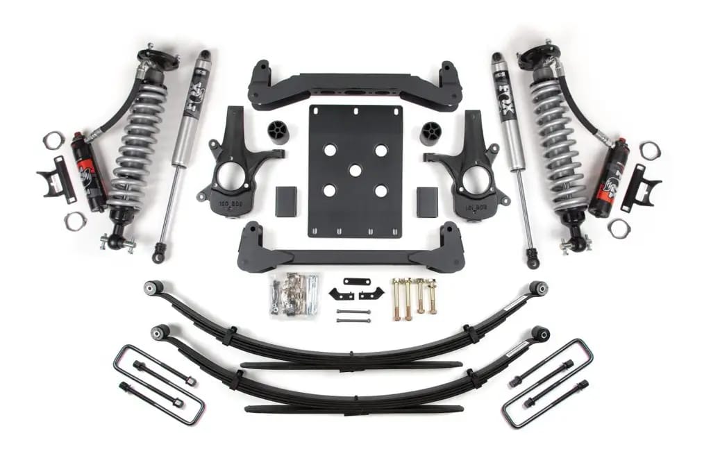4 Inch Lift Kit | Leaf Springs & FOX 2.0 Performance Series Shocks | 2007-2013 Chevy Silverado/GMC Sierra 1500 2WD | BDS Suspension thumbnail 2