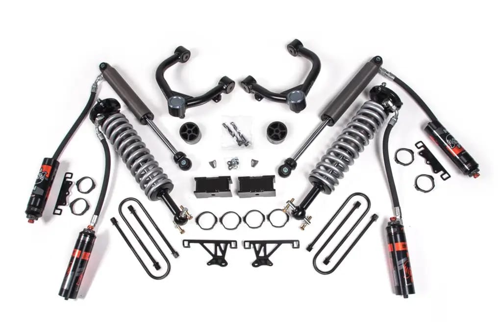 3.5 Inch Lift Kit | FOX 2.5 Performance Elite Coil-Over | Chevy Silverado / GMC Sierra 1500 (2025-26) 4WD | w/ FOX 2.5 Performance Elite Rear Shocks | BDS Suspension thumbnail 2