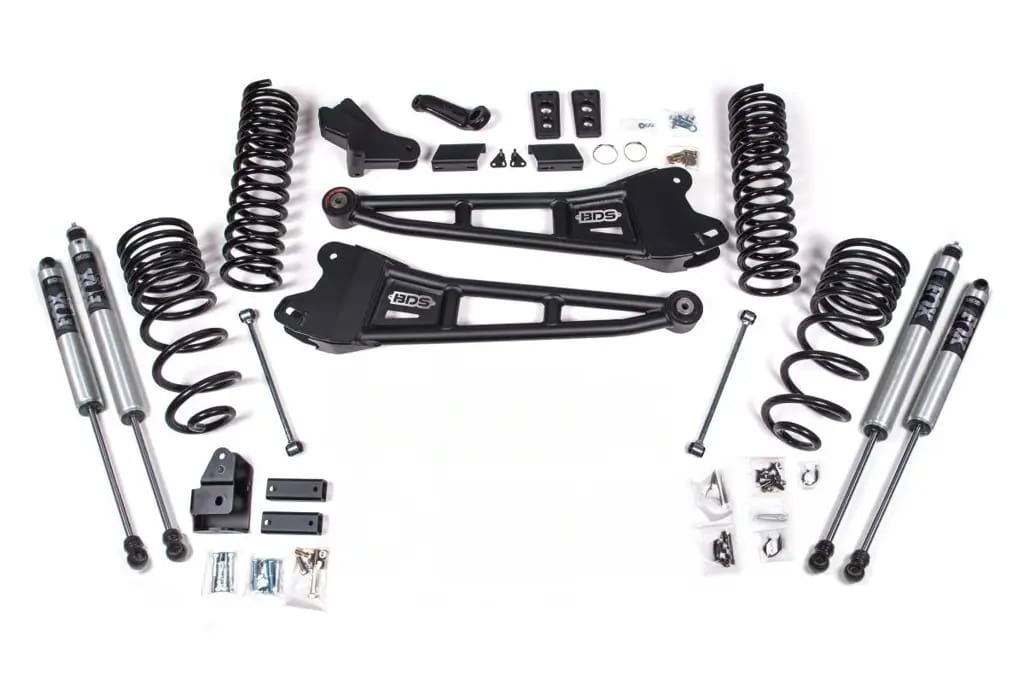 4 Inch Lift Kit w/ Radius Arm | Ram 2500 (2025-2026) 4WD Diesel | FOX 2.5 Performance Series HTO | BDS Suspension thumbnail 2