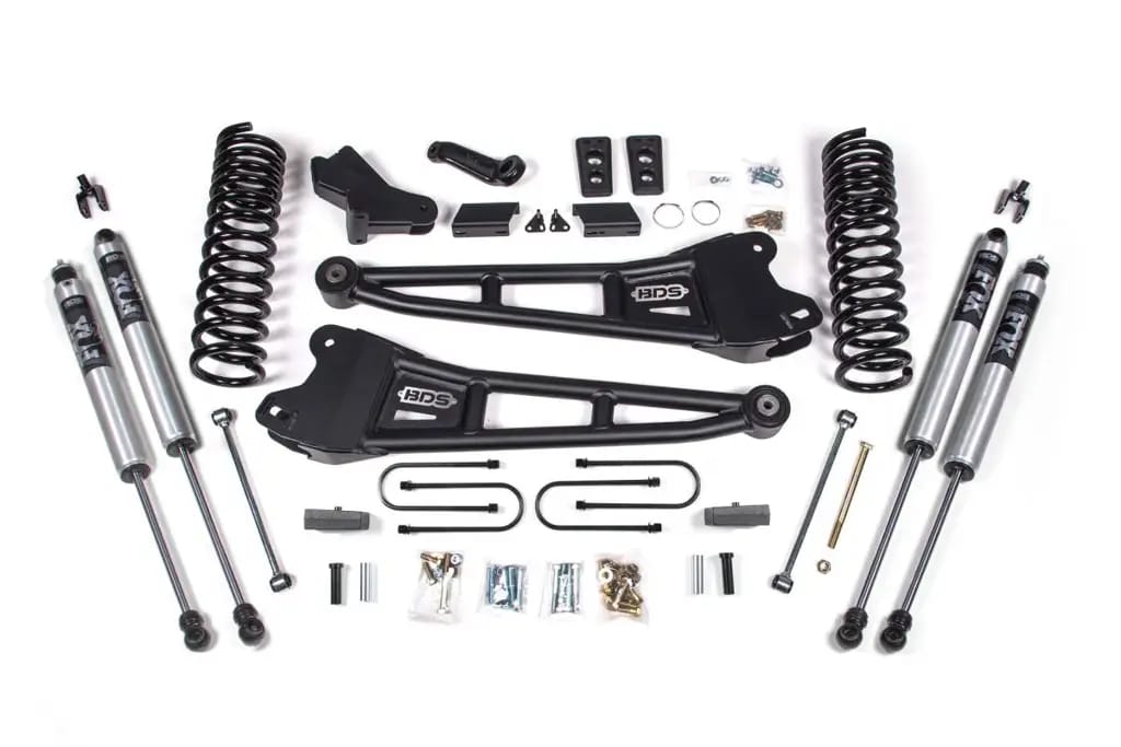 4 Inch Lift Kit w/ Radius Arm | 2013-2018 Ram 3500 4WD Diesel | FOX 2.0 Performance Series Shocks | BDS Suspension thumbnail 2