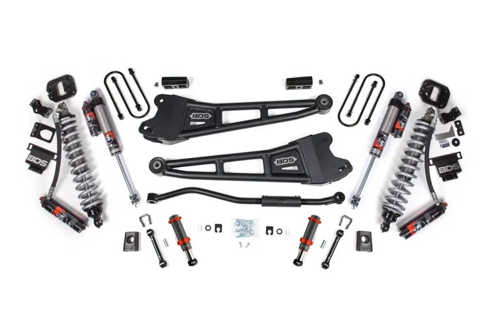 3 Inch Lift Kit w/ Radius Arm | FOX 2.5 Coil-Over Conversion Performance Elite | Ram 3500 (2013-2018) 4WD Diesel | FOX 2.0 Hydro Bump Stop | BDS Suspension thumbnail 2