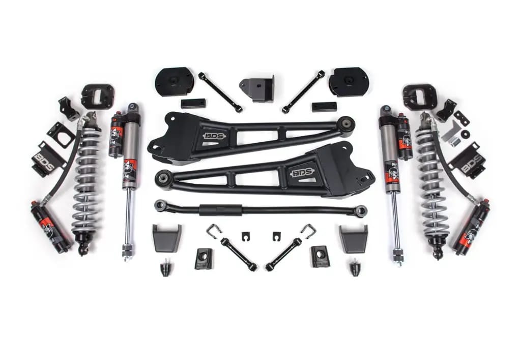 3 Inch Lift Kit w/ Radius Arm | FOX 2.5 Coilover Conversion - Performance Elite | Ram 2500 (2014-2018) & (2025-2026) 4WD Diesel | FOX 2.0 Hydro Bump Stop | BDS Suspension