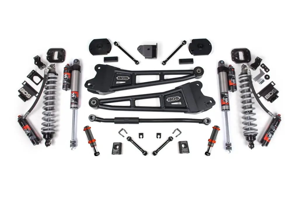 3 Inch Lift Kit w/ Radius Arm | FOX 2.5 Coilover Conversion - Performance Elite | Ram 2500 (2014-2018) & (2025-2026) 4WD Diesel | FOX 2.0 Hydro Bump Stop | BDS Suspension thumbnail 2
