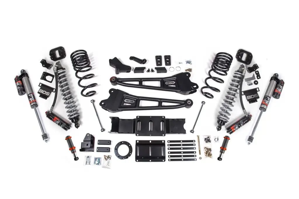 4 Inch Lift Kit w/ Radius Arm | FOX 2.5 Coil-Over Conversion Performance Elite | Ram 2500 (2019-2024) 4WD Diesel | FOX 2.0 Hydro Bump Stop | BDS Suspension thumbnail 2