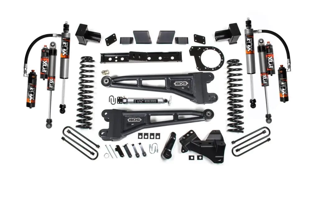 7 Inch Radius Arm Lift Kit | Ford F250/F350 Super Duty (2023-2026) Diesel 4WD | Block Kit | FOX 2.5 Performance Elite | BDS Suspension thumbnail 2