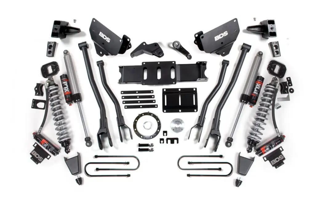 6 Inch 4-Link Lift Kit | FOX 2.5 Performance Elite Coil-Over Conversion | Ram 3500 4WD Diesel (2013-2018) | Rubber Bump Stop | 8-Bolt | BDS Suspension thumbnail 2